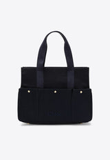 Chloé Kids Babies Diaper Bag with Logo Navy C20764CO/R_CHLOE-859