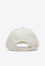 Chloé Kids Girls Logo-Embroidered Baseball Cap White C20871CO/S_CHLOE-105