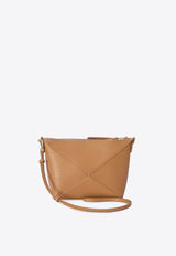 Loewe Puzzle Fold Pochette Leather Shoulder Bag Brown C510PT1X01--2586