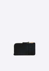 Loewe Logo Stamp Zip Cardholder Black C612Z40X01LE/S_LOEW-1100
