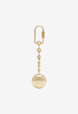 Loewe Pebble Anagram Keyring Gold C621232XFRPR/S_LOEW-8130