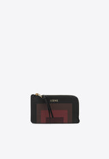 Loewe X Josef Albers Leather Zip Wallet C643Z40XA7LE/R_LOEW-1101