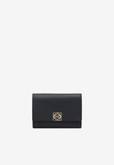 Loewe Small Anagram Leather Wallet Black C821S33X12LE/S_LOEW-1206