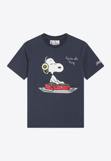 MC2 Saint Barth Kids Boys Snoopy Print T-shirt Blue CAM000201639I/R_MC2-DJ61EMB