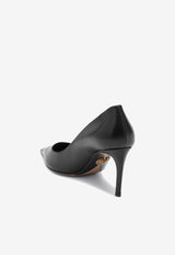 Dolce & Gabbana Devotion 80 Calf Leather Pumps Black CD1893AP412/R_DOLCE-80999