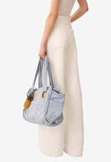 Chloé High-Rise Wide-Leg Jeans White CH25ADP02257101