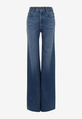 Chloé High-Rise Flared Jeans Blue CH25ADP42251427