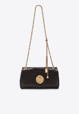 Chloé Heritage Leather Chain Shoulder Bag Dark Brown CH25AS584P75/R_CHLOE-24W