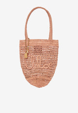 Chloé Small Summer Banana Tote Bag in Raffia CH25AS903P0824M