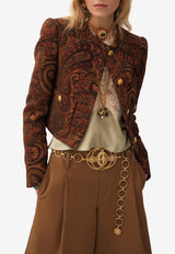Chloé Tapestry Jacquard Tailored Jacket CH25AVE2028269A