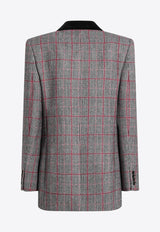 Chloé Double-Breasted Checked Blazer Multicolor CH25AVE64097/R_CHLOE-905