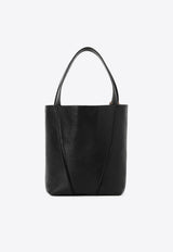 Chloé Small Spin Grained Leather Shoulder Bag Black CH25SS812N84001 Black