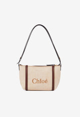 Chloé Carry Shoulder Bag in Raffia CH25UP566P3824P