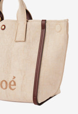 Chloé Carry Tote Bag in Raffia-Effect Fibers CH25US910P1924P