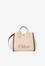 Chloé Carry Tote Bag in Raffia-Effect Fibers CH25US910P1924P