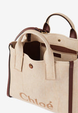 Chloé Carry Tote Bag in Raffia-Effect Fibers CH25US910P1924P