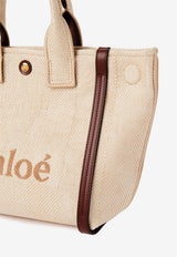 Chloé Carry Tote Bag in Raffia-Effect Fibers CH25US911P1924P