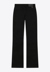 Chloé Slim Jeans with Heart-Lock Charm Black CH25WDP72150/R_CHLOE-001