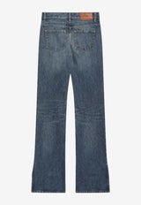 Chloé Logo Patch Washed Jeans Blue CH25WDP76153/R_CHLOE-4A1