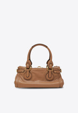 Chloé Paddington Leather Shoulder Bag Brown CH25WS802P75/R_CHLOE-209