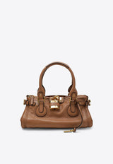 Chloé Paddington Leather Shoulder Bag Brown CH25WS802P75/S_CHLOE-209