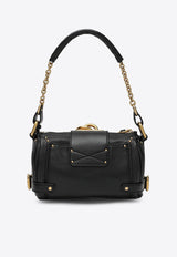 Chloé Small Paddington Chain Shoulder Bag Black CH25WS803P75/R_CHLOE-001