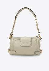 Chloé Small Paddington Leather Shoulder Bag Cream CH25WS803P75/R_CHLOE-20S