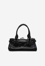Chloé Paddington Leather Shoulder Bag Black CH26AS802S53 001