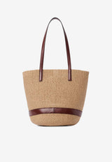 Chloé Charms Basket Bag Brown CH26AS942R96 27M