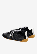 Chloé Kick Nylon and Suede Sneakers Black CH26S15RVQ 001