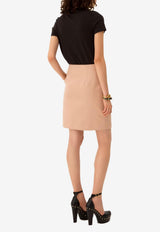 Chloé Flamingo and Logo Print T-shirt Black CH26SJH08194 070