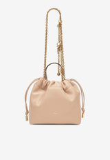 Chloé Mini Chain Leather Shoulder Bag Pink CH26SP126R12/S_CHLOE-6J5