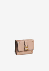 Chloé Mini Paddington Tri-Fold Wallet Pink CH26SP914O37 6I4