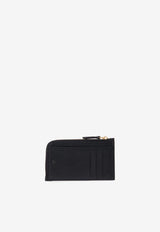 Chloé Small Paddington Leather Zip Cardholder Black CH26SP915O37 001