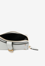 Chloé Small Paddington Leather Zip Cardholder Light Blue CH26SP915O37 344