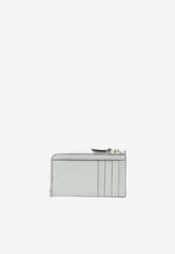 Chloé Small Paddington Leather Zip Cardholder Light Blue CH26SP915O37 344