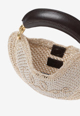 Chloé Mini Summer Banana Top Handle Bag Silver CH26SP921R34 9DL
