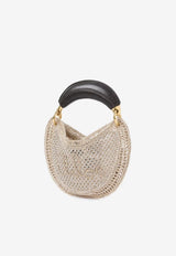 Chloé Mini Summer Banana Top Handle Bag Silver CH26SP921R34 9DL