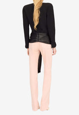 Chloé Straight-Leg Denim Pants Pink CH26UDP11252 6C2