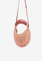 Chloé Mini Summer Banana Hobo Bag Beige CH26UP782P08 24M