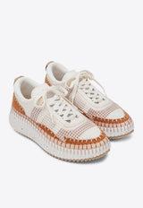 Chloé Nama Low-Top Sneakers Beige CHC22S579Y0/R_CHLOE-243