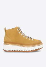 Chloé Lilli Leather Ankle Boots Camel CHC22W69756211 AUTUMNAL BROWN