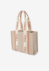 Chloé Woody Raffia Tote Bag CHC23AS383L17847