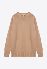 Chloé Cashmere-Blend Knitted Sweater Pink CHC24AMP48520/P_CHLOE-6H2