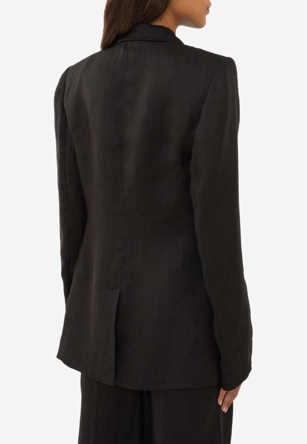 Chloé Buttonless Tailored Jacket CHC24UVE13016001 BLACK