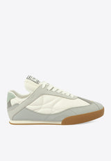 Chloé Kick Quilted Leather Sneakers Blue CHC25S07IPN47O Pastel Blue