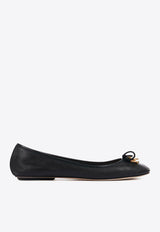 Chloé Iris Leather Ballet Flats Black CHC25S08HQN001 Black
