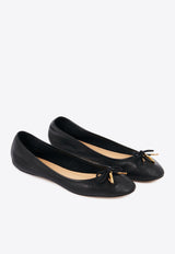 Chloé Iris Leather Ballet Flats Black CHC25S08HQN001 Black