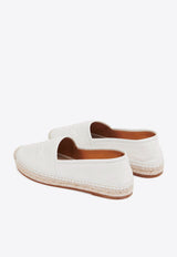 Chloé Isla Canvas Espadrilles White CHC25S08RQU122 Eggshell