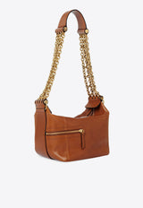 Chloé Camera Chain Leather Shoulder Bag Brown CHC25SS418N8326M Clay Brown